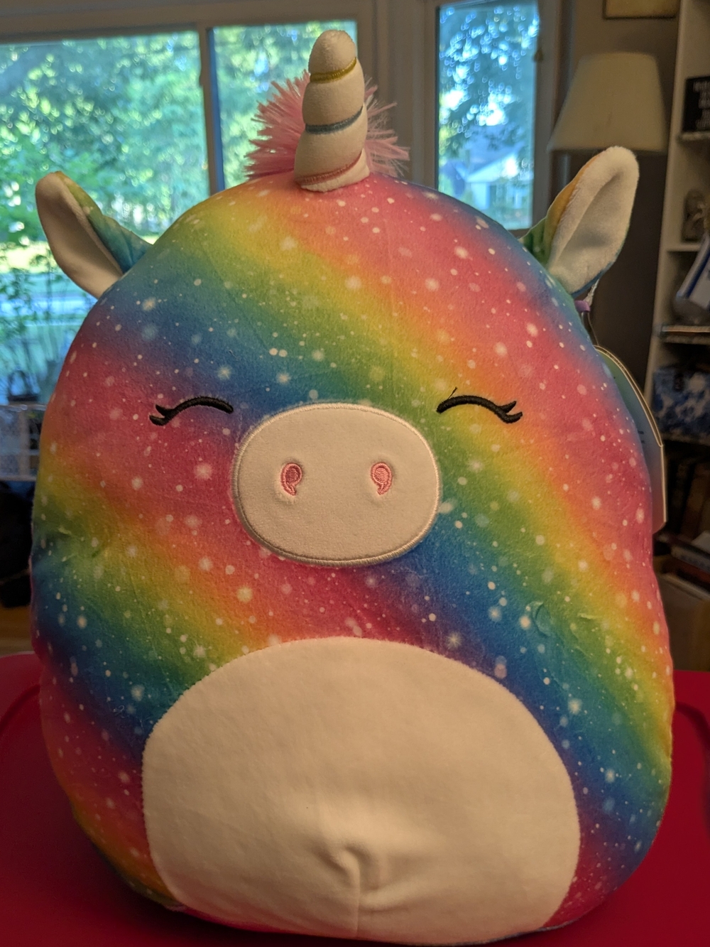 Squishmallows "Prim" Rainbow Unicorn Plush - Collector's